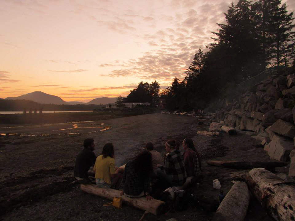  Beach bonfires and 10pm sunsets are some of the best parts of summers in Ketchikan. 