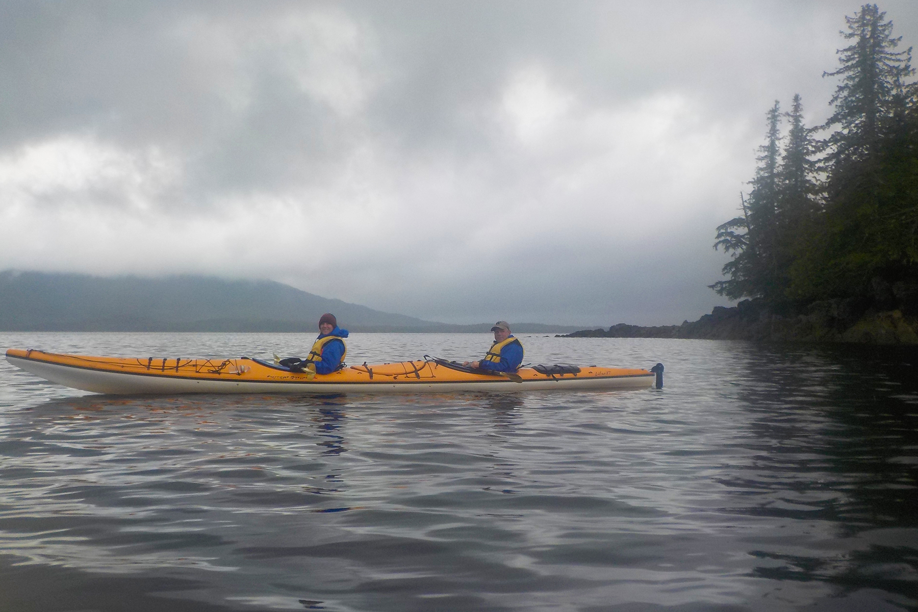  A little mist and rain don't stop us from having fun. They are part of the beauty of Southeast Alaska. 
