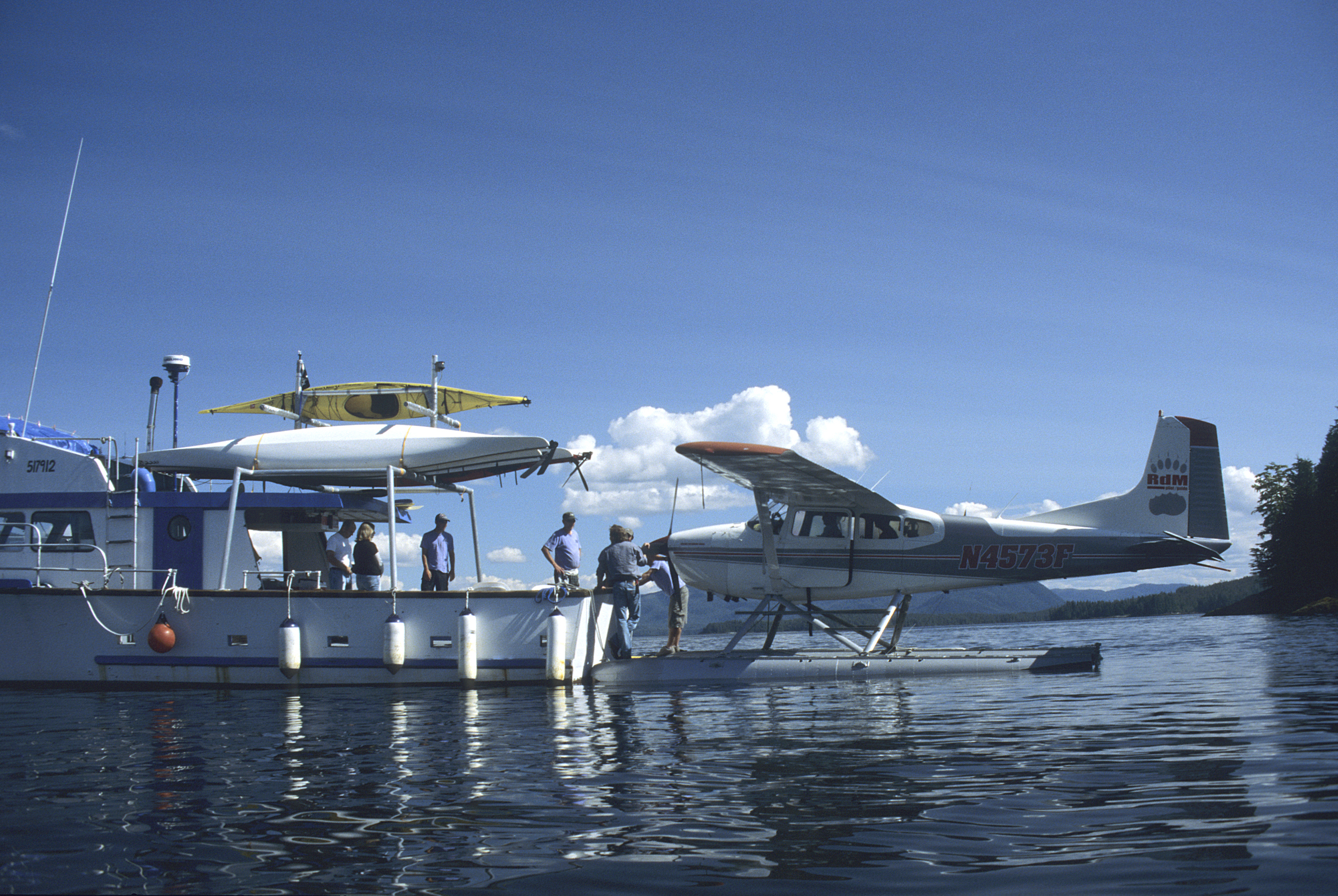  Ketchikan is a great port for kayaking. If kayaking and a floatplane trip to the Misty Fjords are on your bucket list, check out the Orcas Cove/Misty Fjords Flight combination . Photo: Dan Kiely 