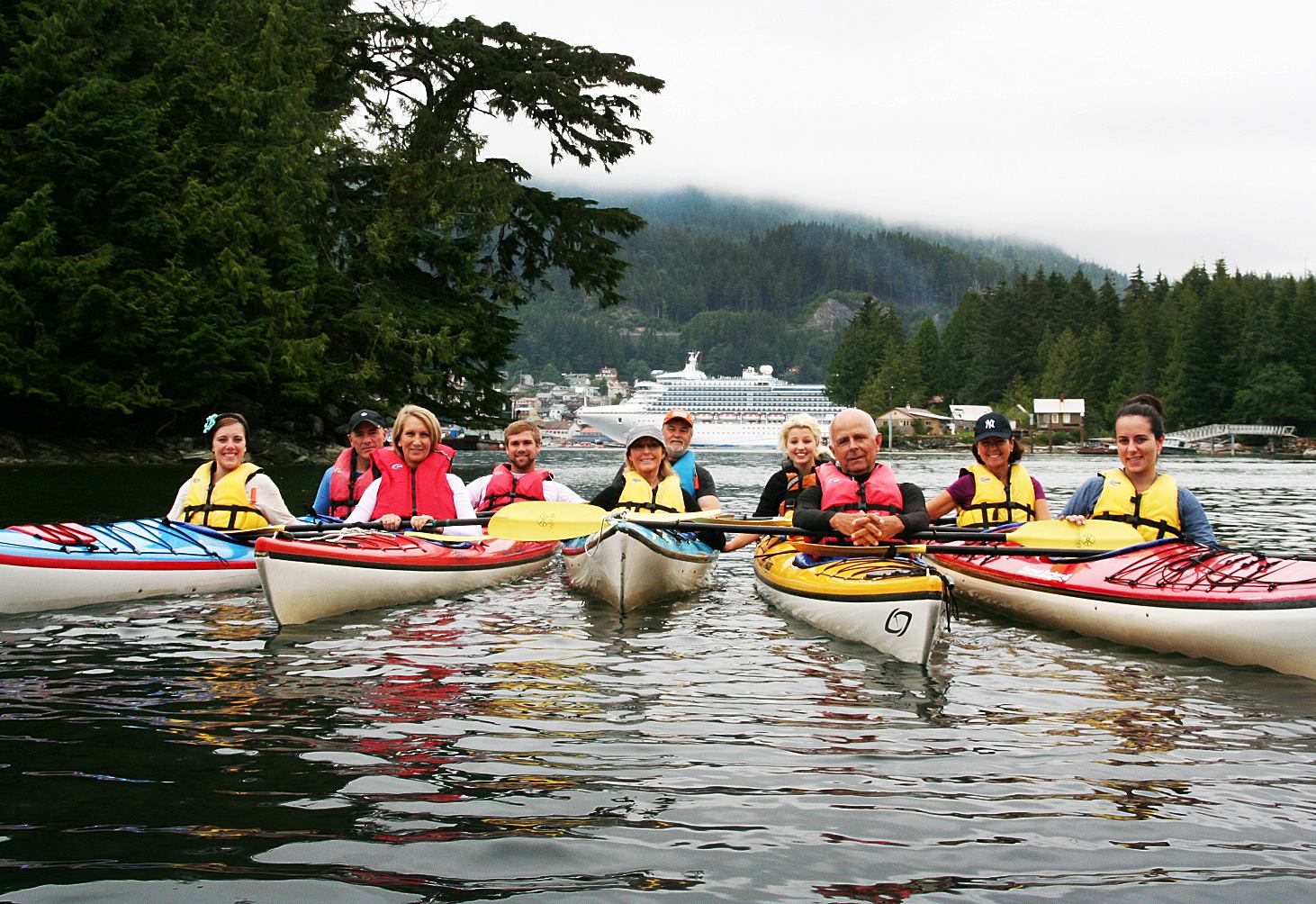  Bring the whole family kayaking in Ketchikan! 