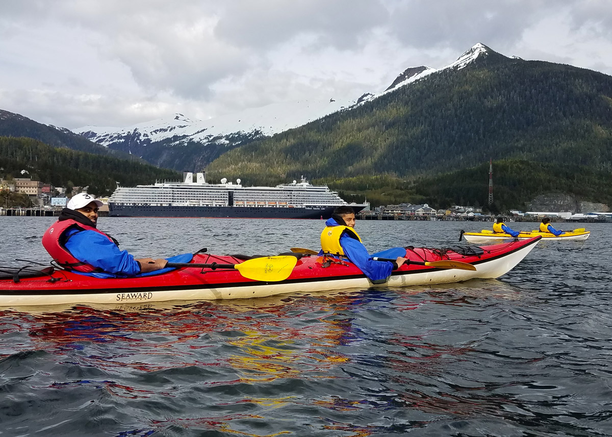  Ketchikan Kayaking is a great way to get out on the water and explore the town in just 2.25 hours. For a wilderness experience, check out the 4 hour Orcas Cove tour.  