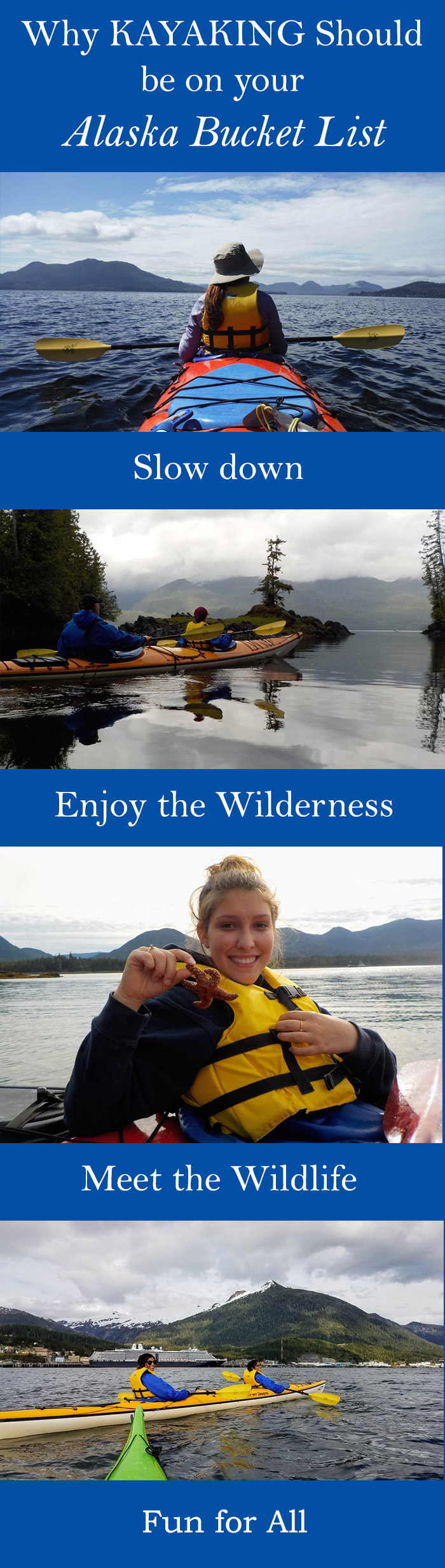 Come kayak with us in Ketchikan! It's a fabulous way to experience Alaska. 