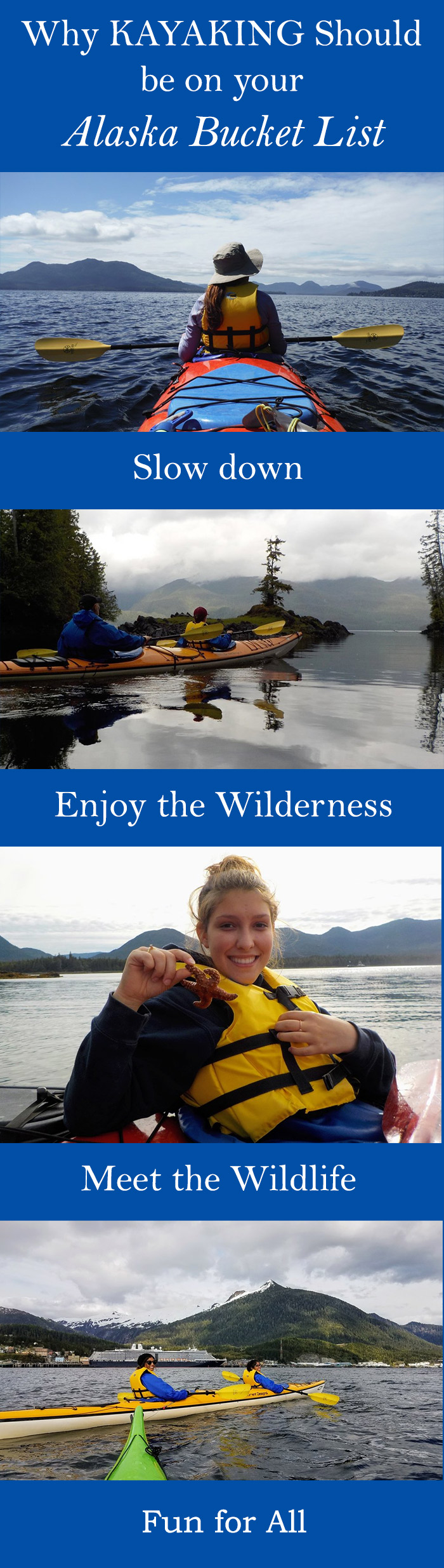  Come kayak with us in Ketchikan! It's a fabulous way to experience Alaska.  