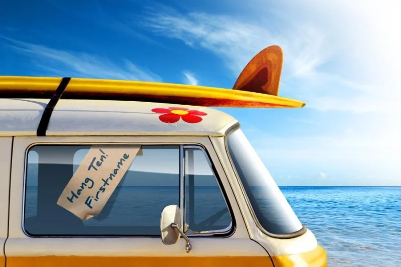Jul - Surf Van