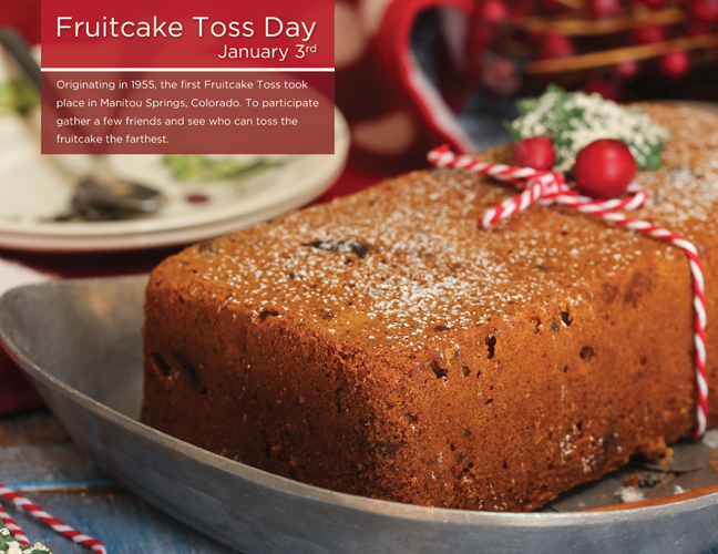 01 - Fruitcake Toss Day