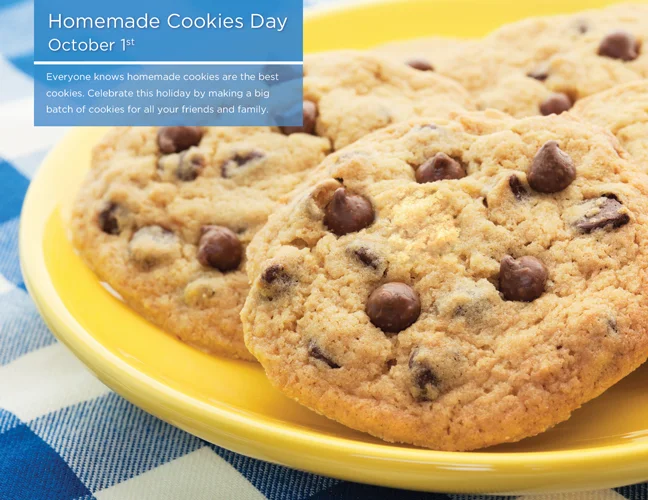 10 - Homemade Cookies Day