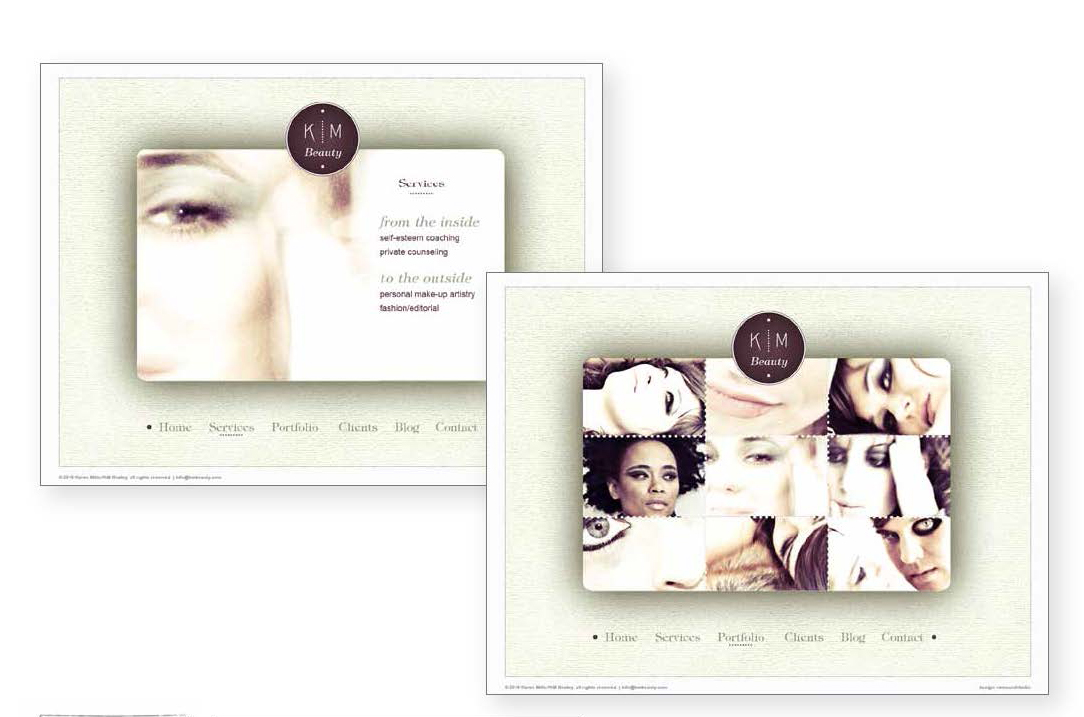KM Beauty Website