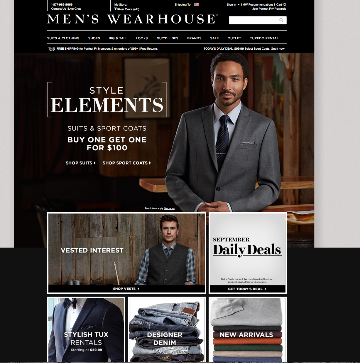 "In Your Element" Men's Wearhouse Fall 2014 Brand Campaign