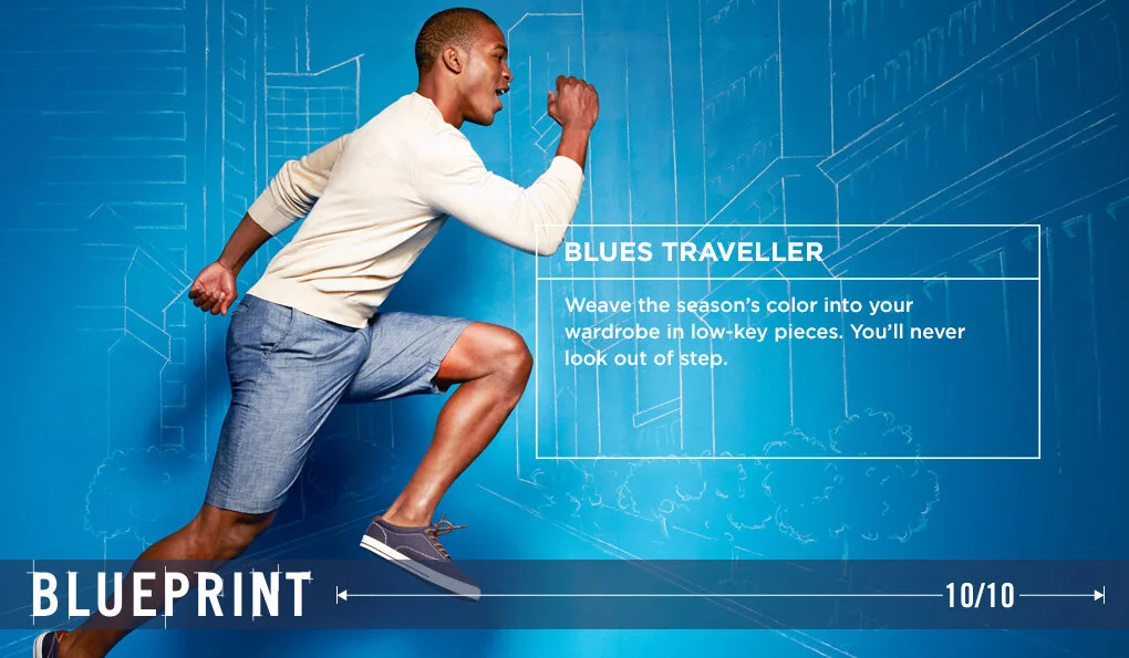 "Blueprint" for Men's Wearhouse Spring 2014