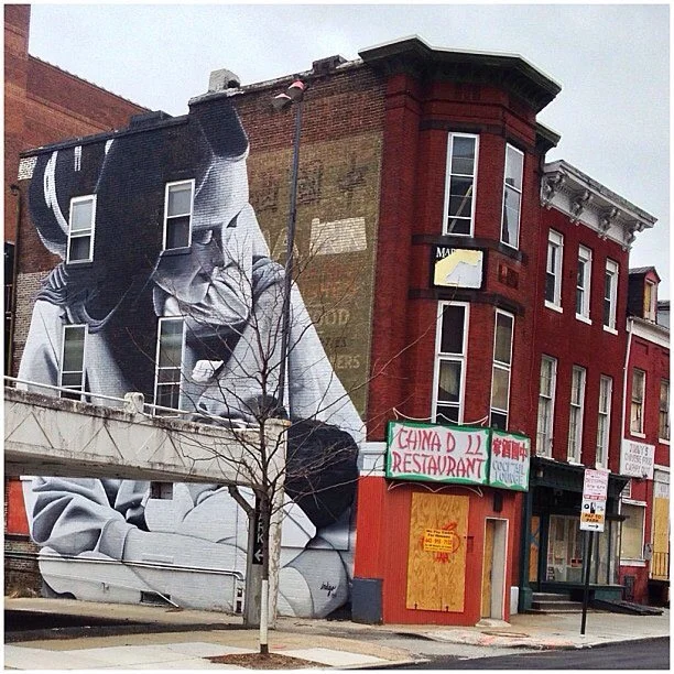 #building #inspiration #tattooshop  #tattoo #social #club #cool #art #artist #artgallery #gallery #tattoostudio @doubledbrands #magazine  #urban #bmore #baltimore #rippdcanvas Bmore street art #street #art #graffiti