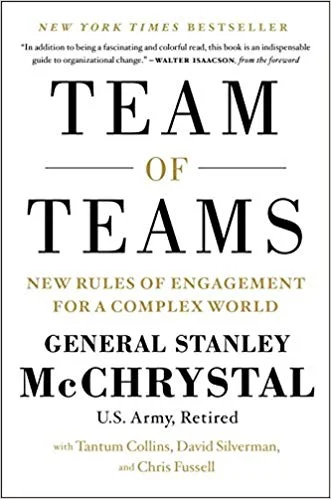 team of teams by General Stanley McChrystal.jpg