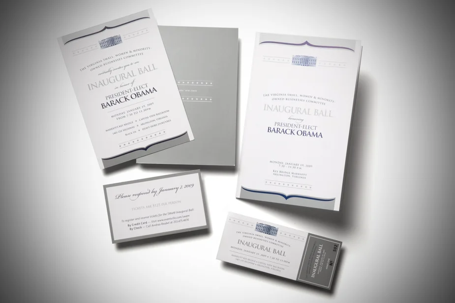 SWAM Inaugural Ball Collateral