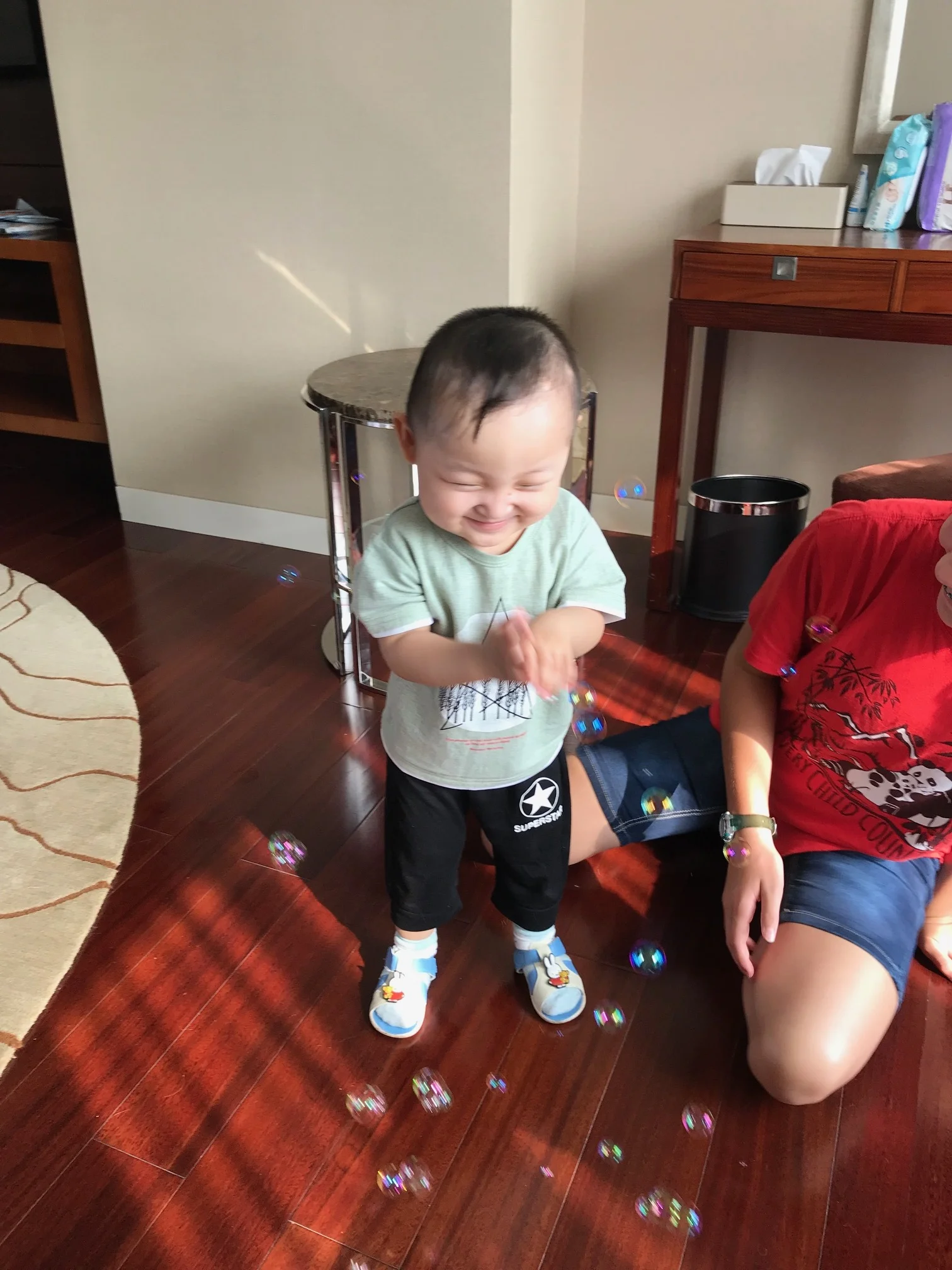 A few smiles!