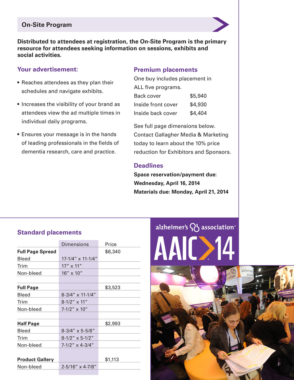 AAIC14 AD RATE CARD 