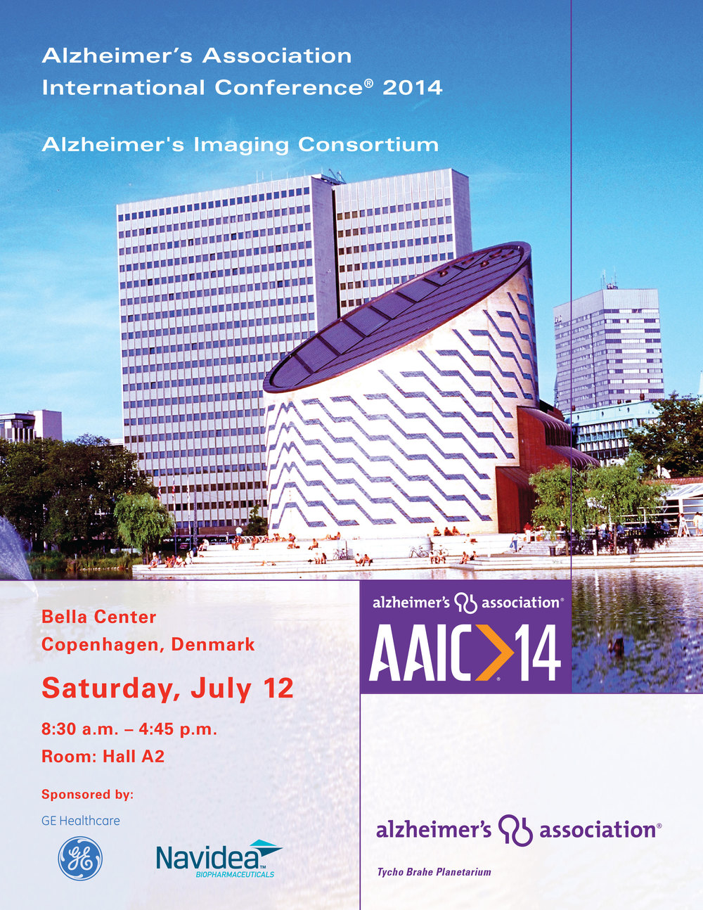 AAIC14 ALZHEIMER'S IMAGING CONSORTIUM PROGRAM BOOK