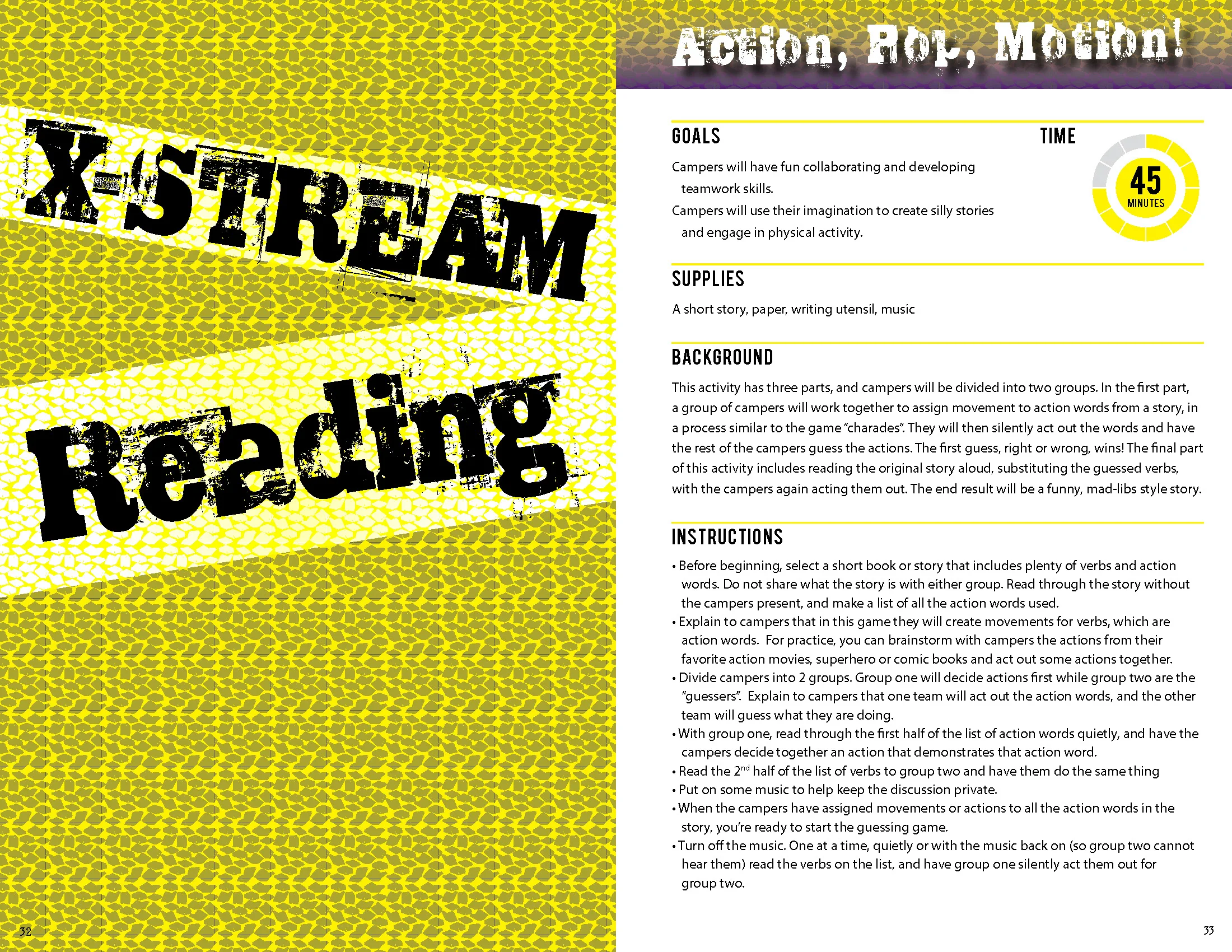 CHICAGO PARK DISTRICT | X-STREAM SUMMER CAMP PROGRAM