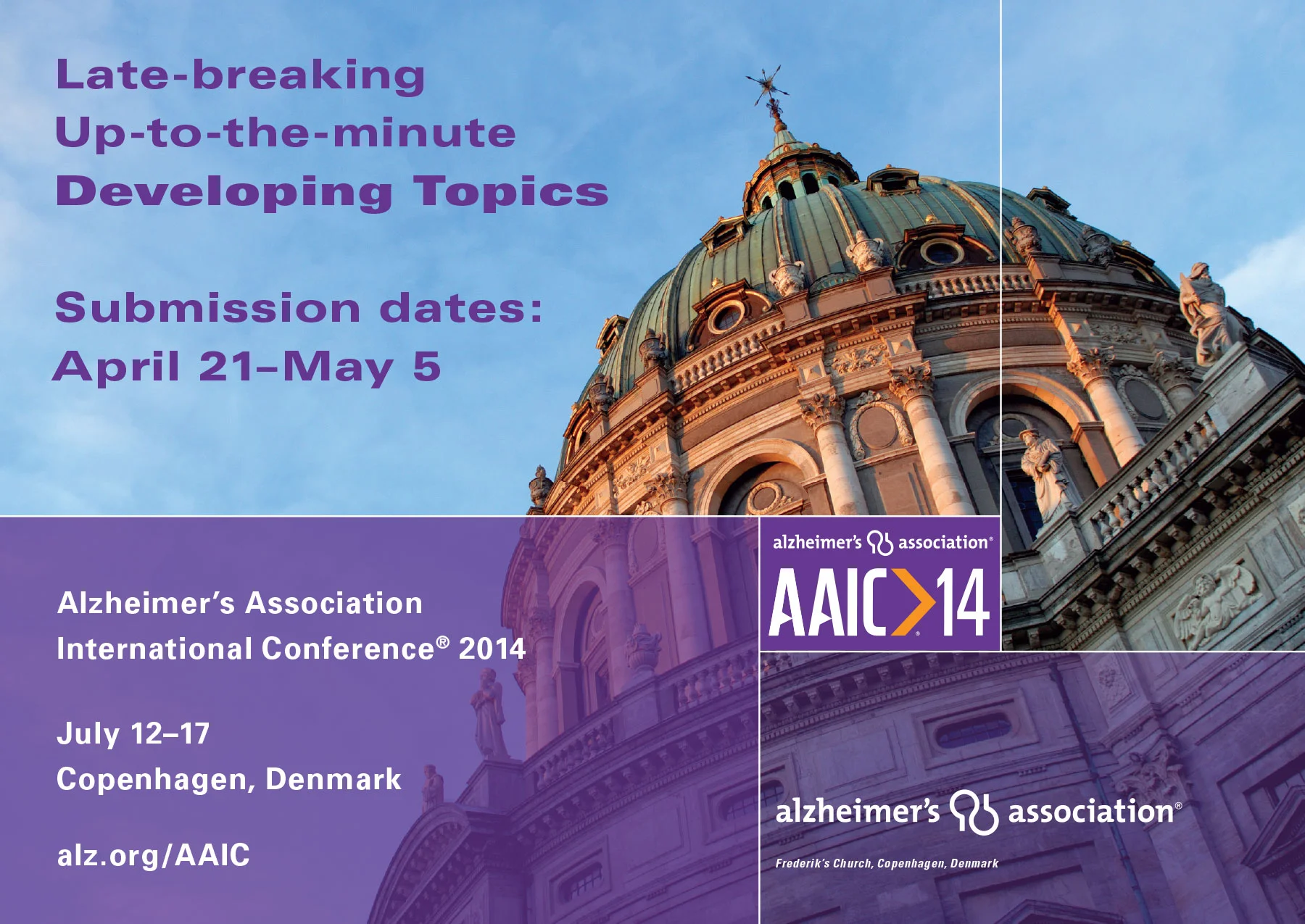 AAIC14 DEVELOPING TOPICS POSTCARD