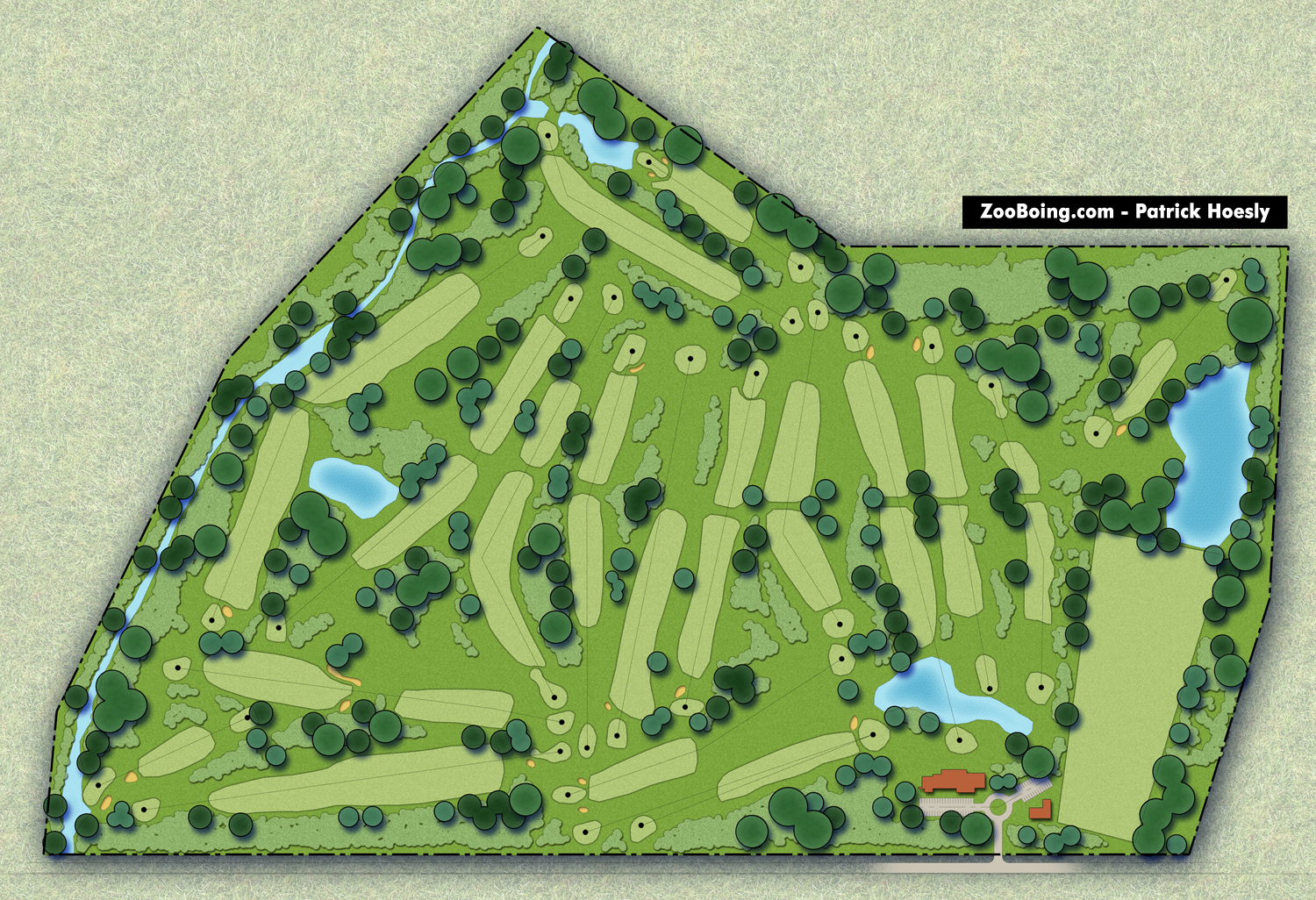 Golf Course Site Plan
