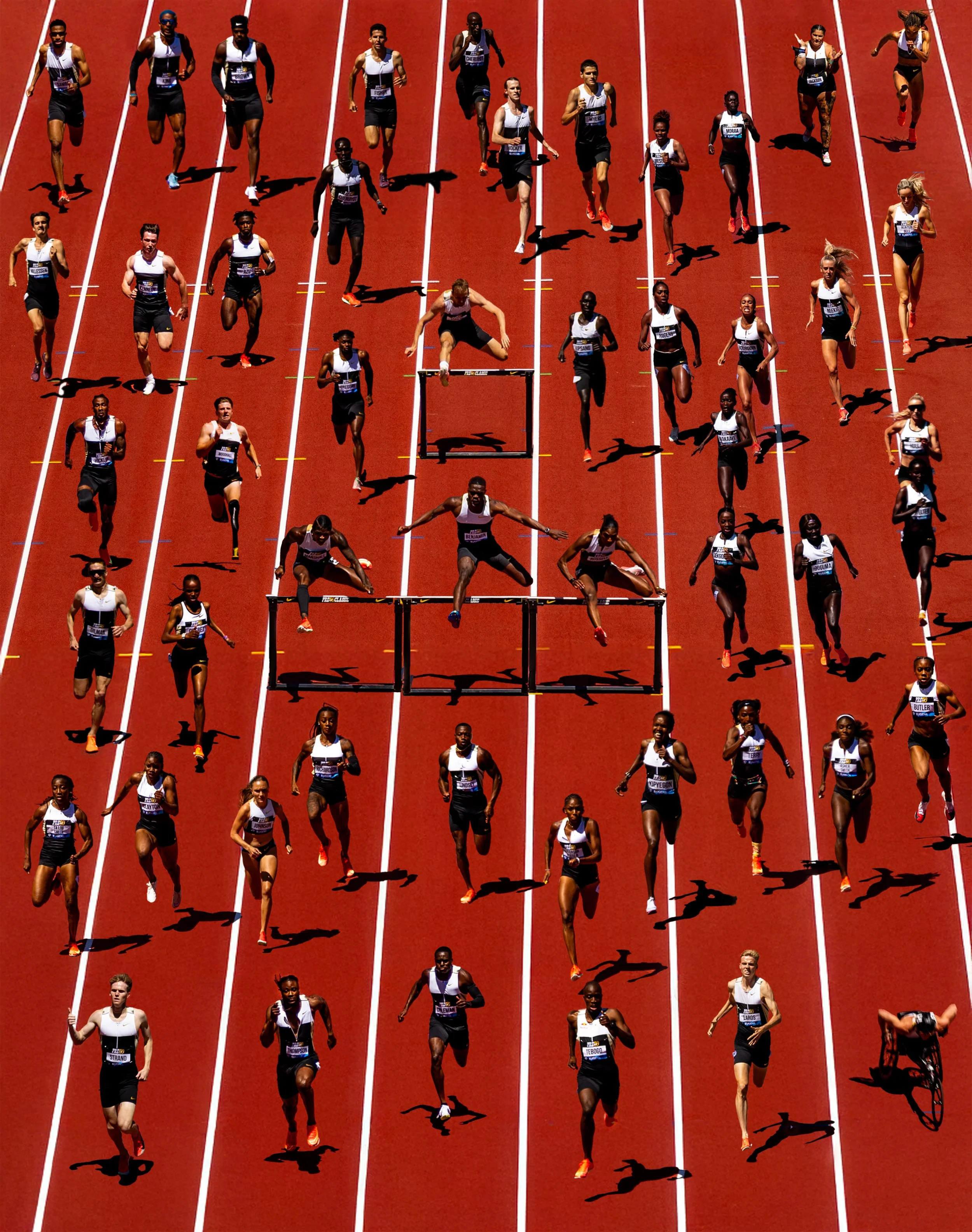 Together Everyone Achieves More by Geoff Lowe, Winner - Track Town, U.S.A. Award