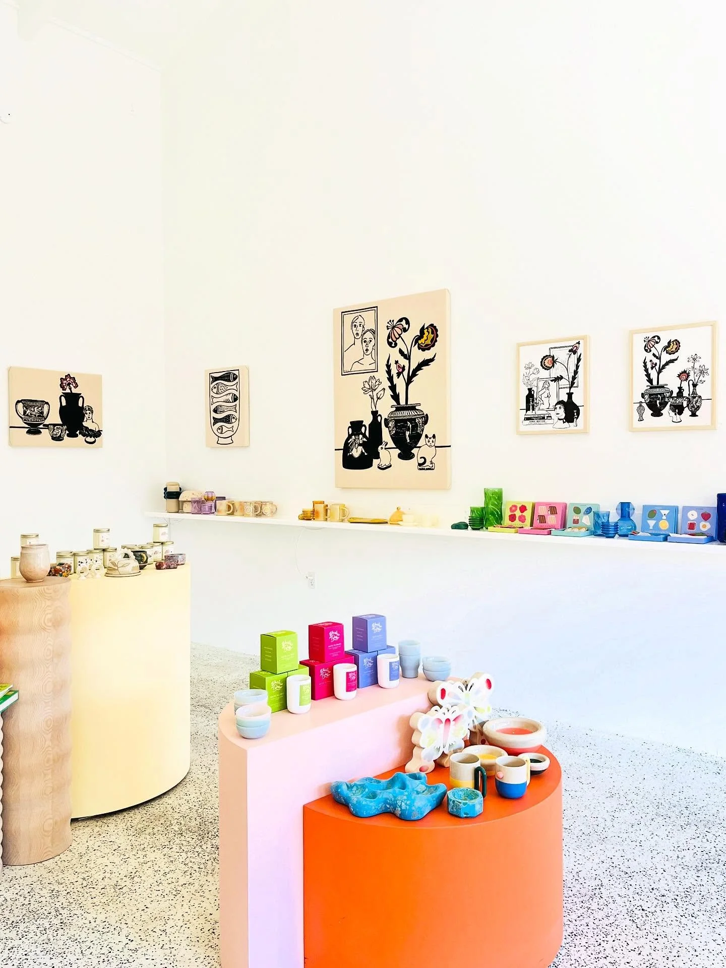 @stacey_beach&rsquo;s beautiful solo show ~ Again Still Somewhere ~ is now up through the month of November 🖤 Come see these incredibly detailed pieces in person, the texture and depth are beyond amazing 〰️ So honored to have these works on our wall