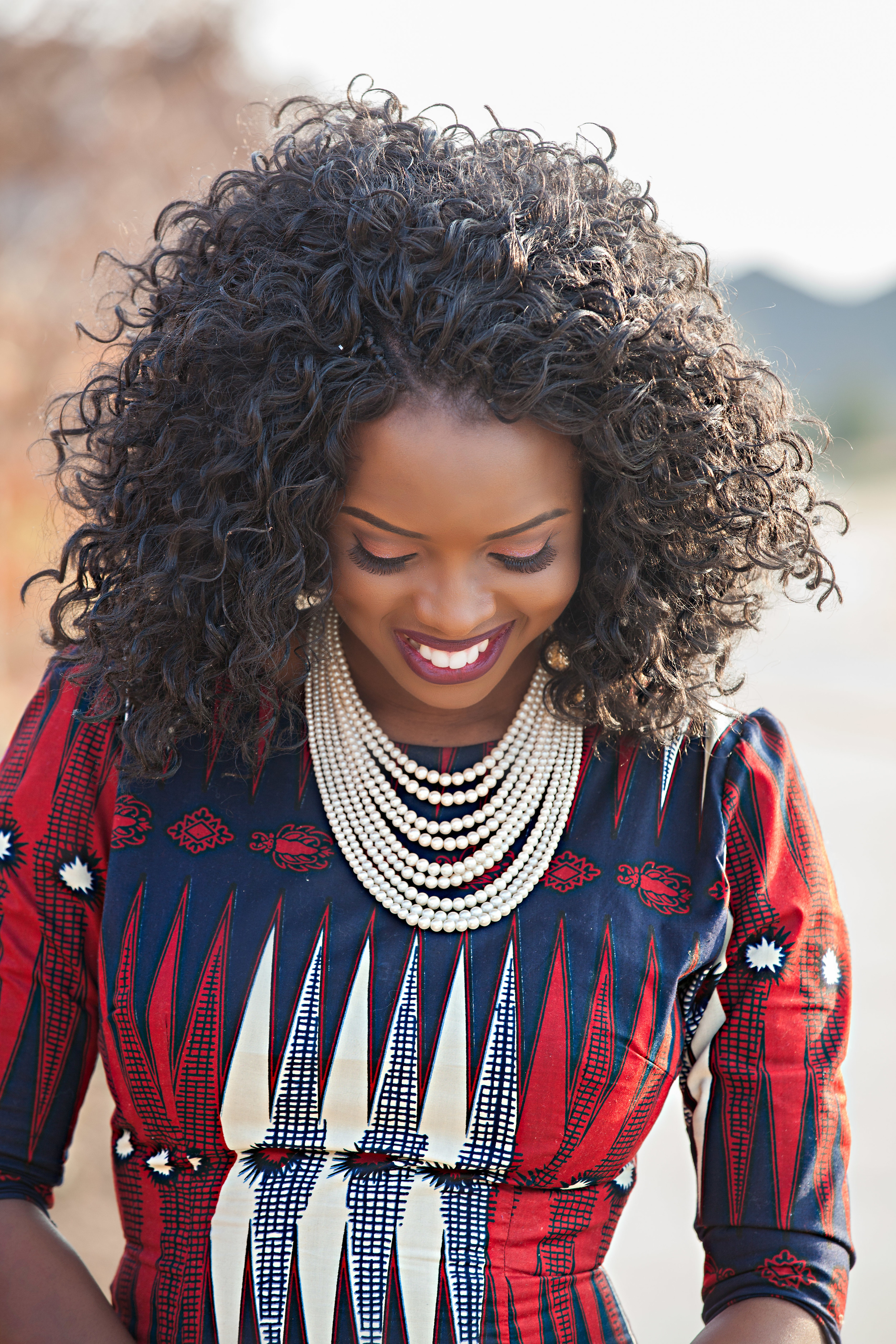 Jokotade Fashion and Style Blogger Afro Countess Wax Print Dress From Attolle Clothiers