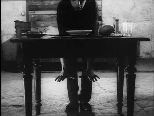 Image: A still from The Flat by Jan Švankmajer