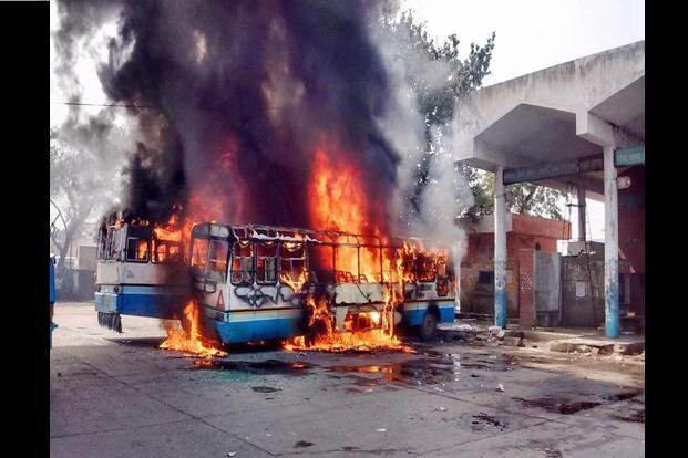 Protesting Jats have destroyed homes haryana (2).jpg