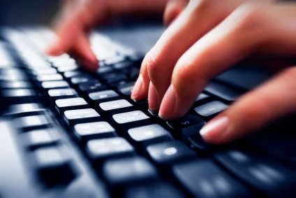 typing-on-keyboard