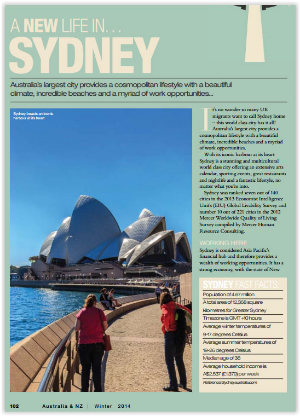 Relocating to Sydney