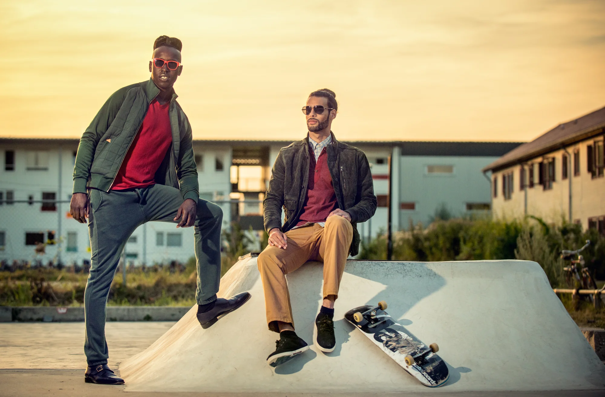 MEN IN TOWN | PHOTOGRAPHY Sander Baks | MODELS Gavin Viano-Fabri, Kariem Ahmed