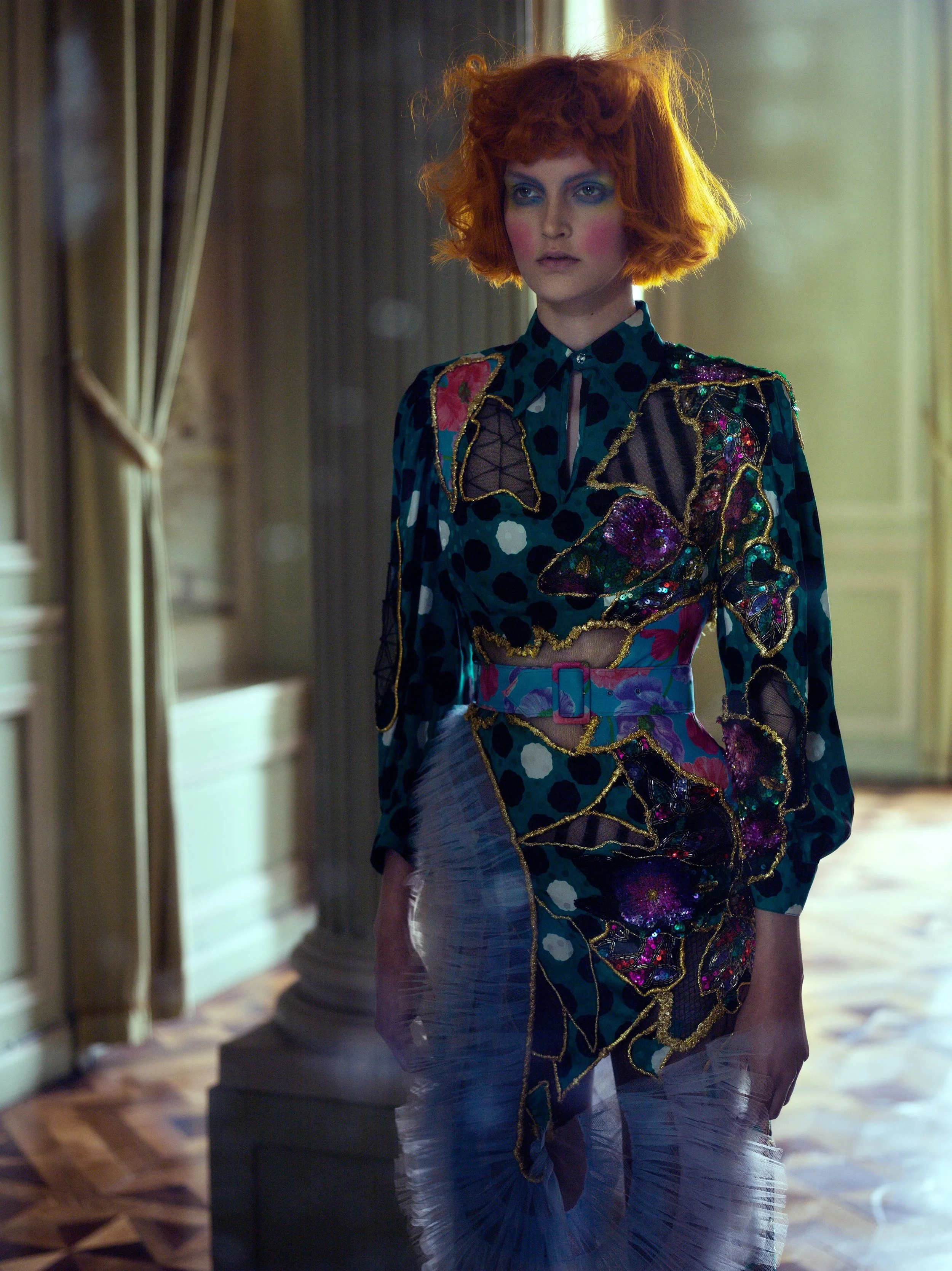 GLAMOUR| PHOTOGRAPHY Domen van de Velde @ Marge X Artists | MUAH Magdalena Loza @ House of Orange | Model Anouk @ Elite Models