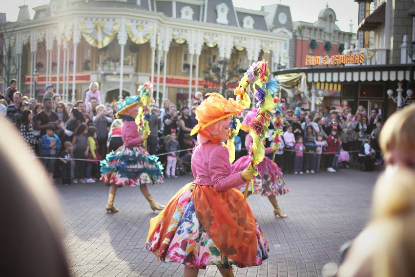Ah, to be in a Disney parade...
