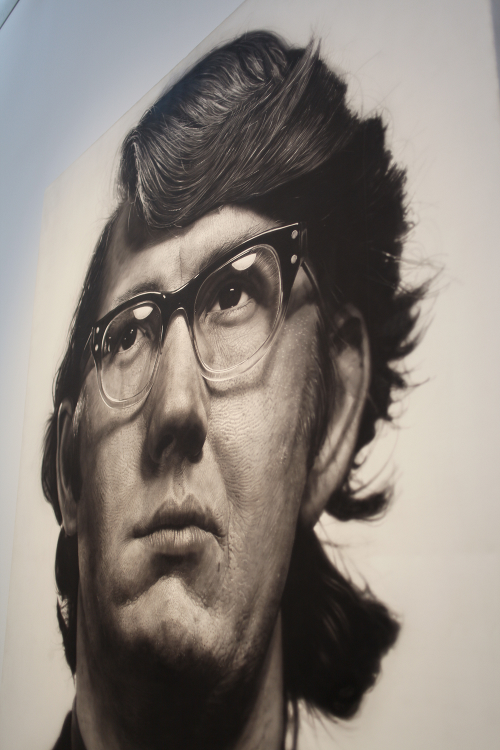 Chuck Close - Keith - acrylic on canvas