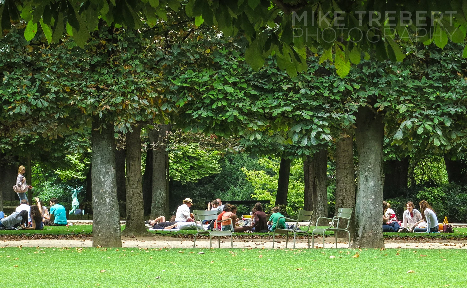 Sunday afternoon in The Luxembourg Gardens. 