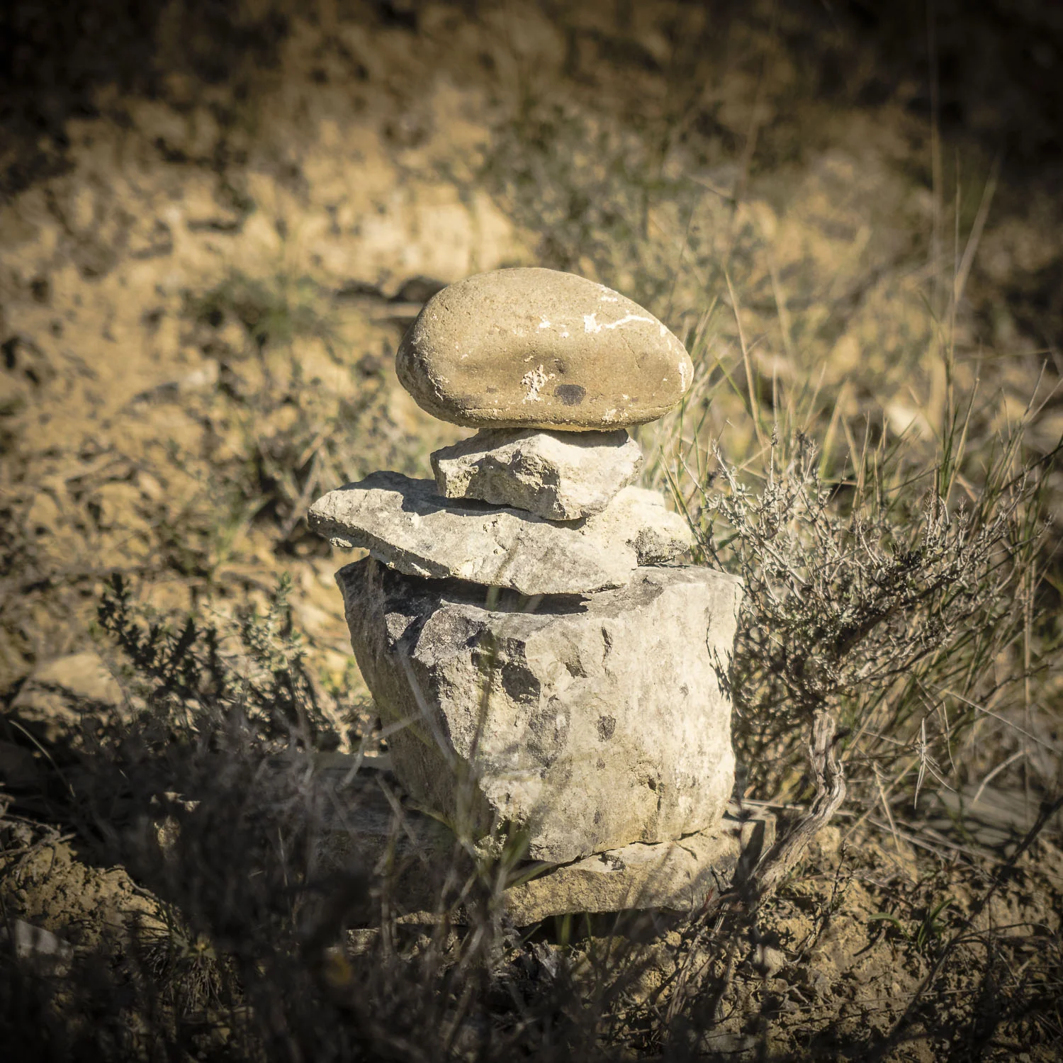 Stone upon stone, like a cathedral.