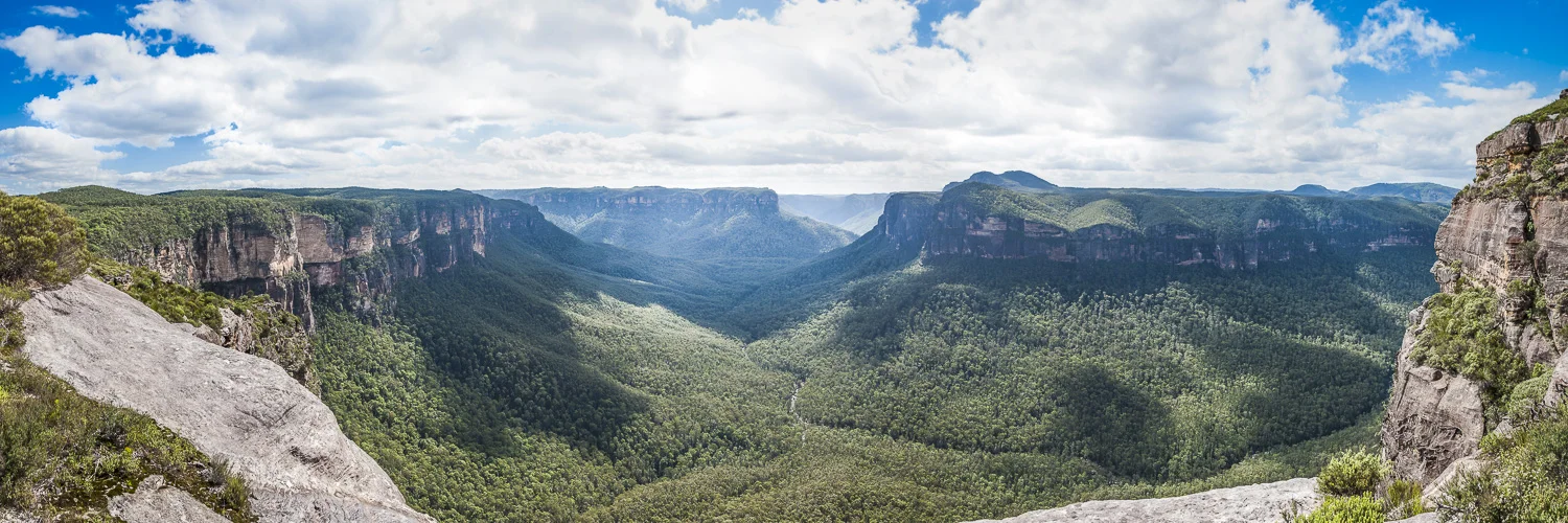 The Grosse Valley seen from Butterbox Point.