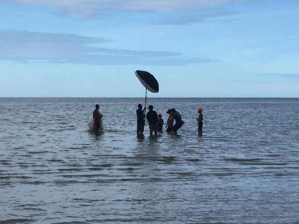The moment I shot it. Huge thanks to Eroli for getting some of these BTS shots.