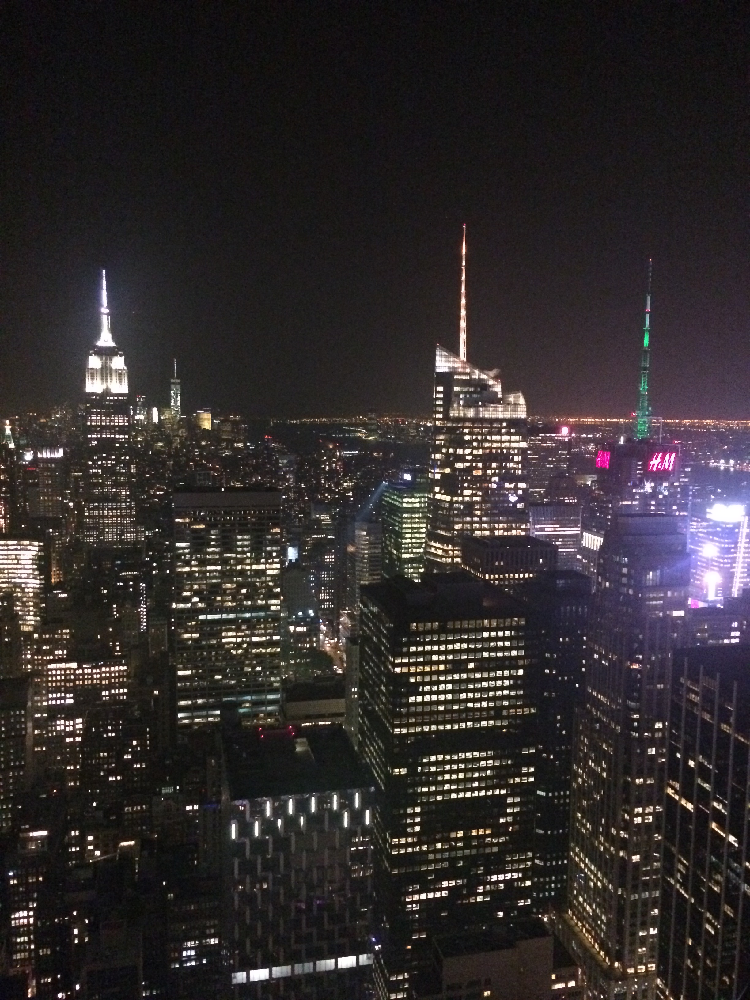 View from the Top of the Rock (It was my first time in NY, I did ALL the touristy things!)