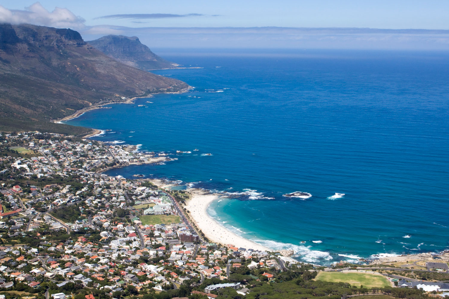  Camps Bay from the top of Lion's Head 