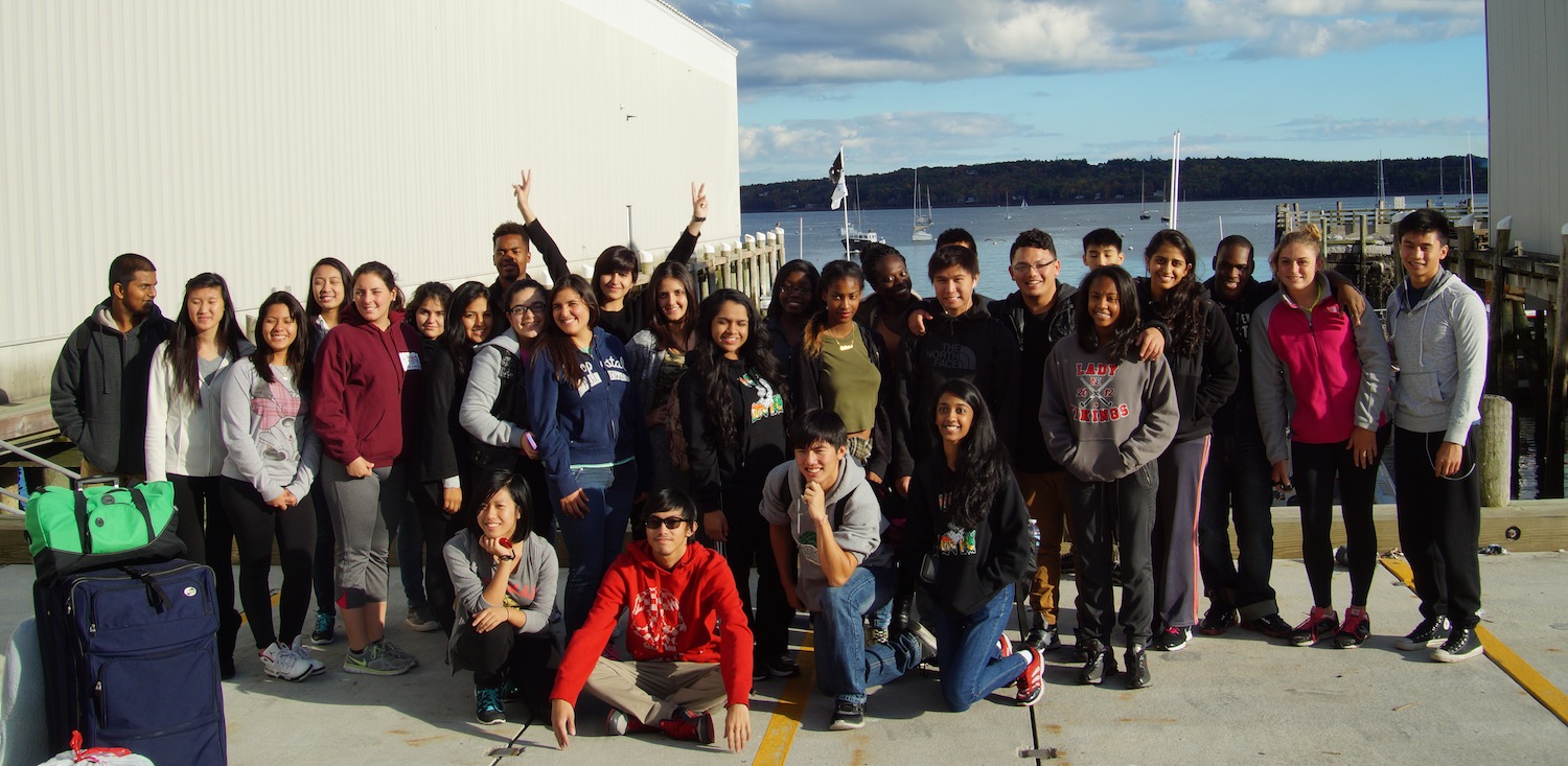 The full class from Northeast High School