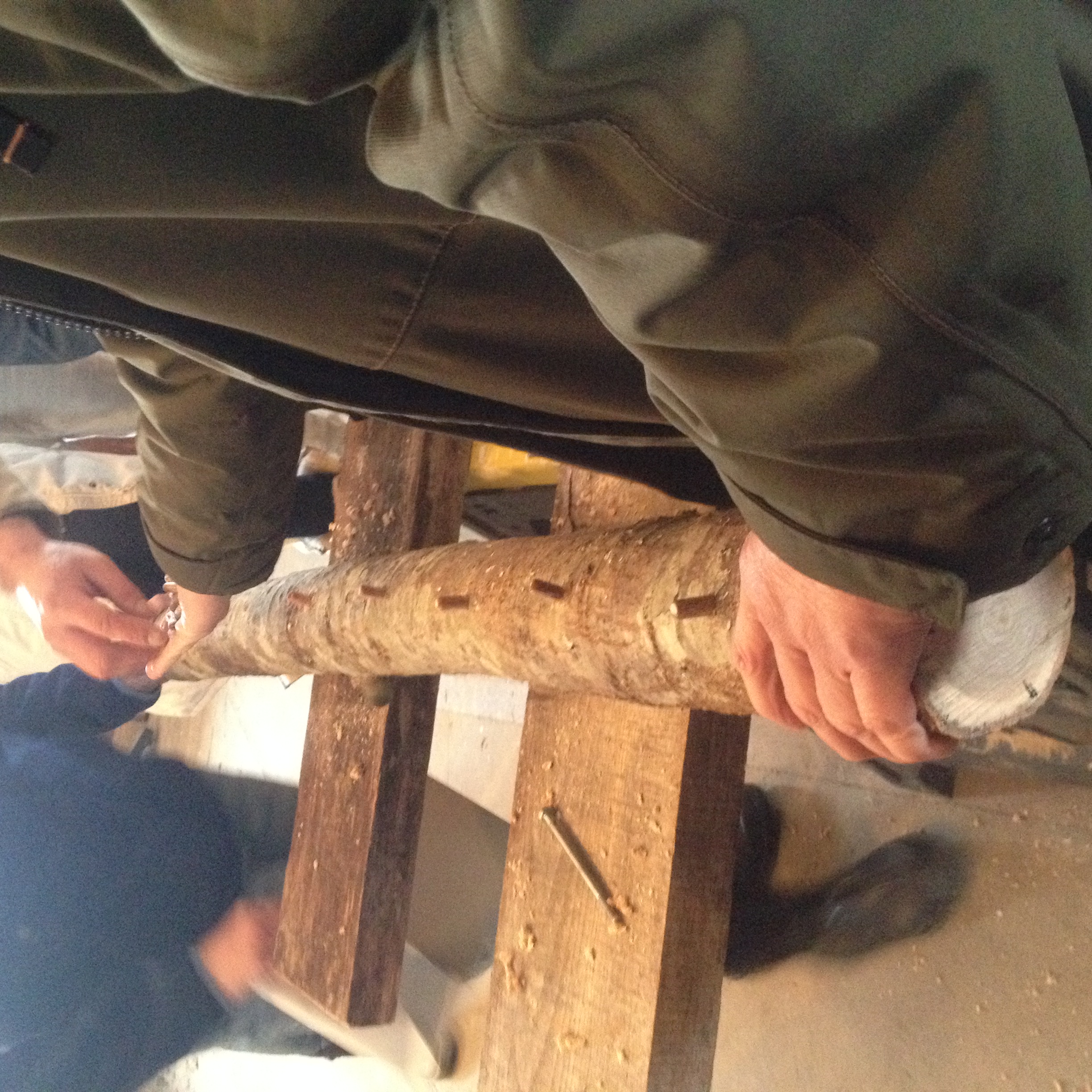 Adding the spawn plugs to the logs.