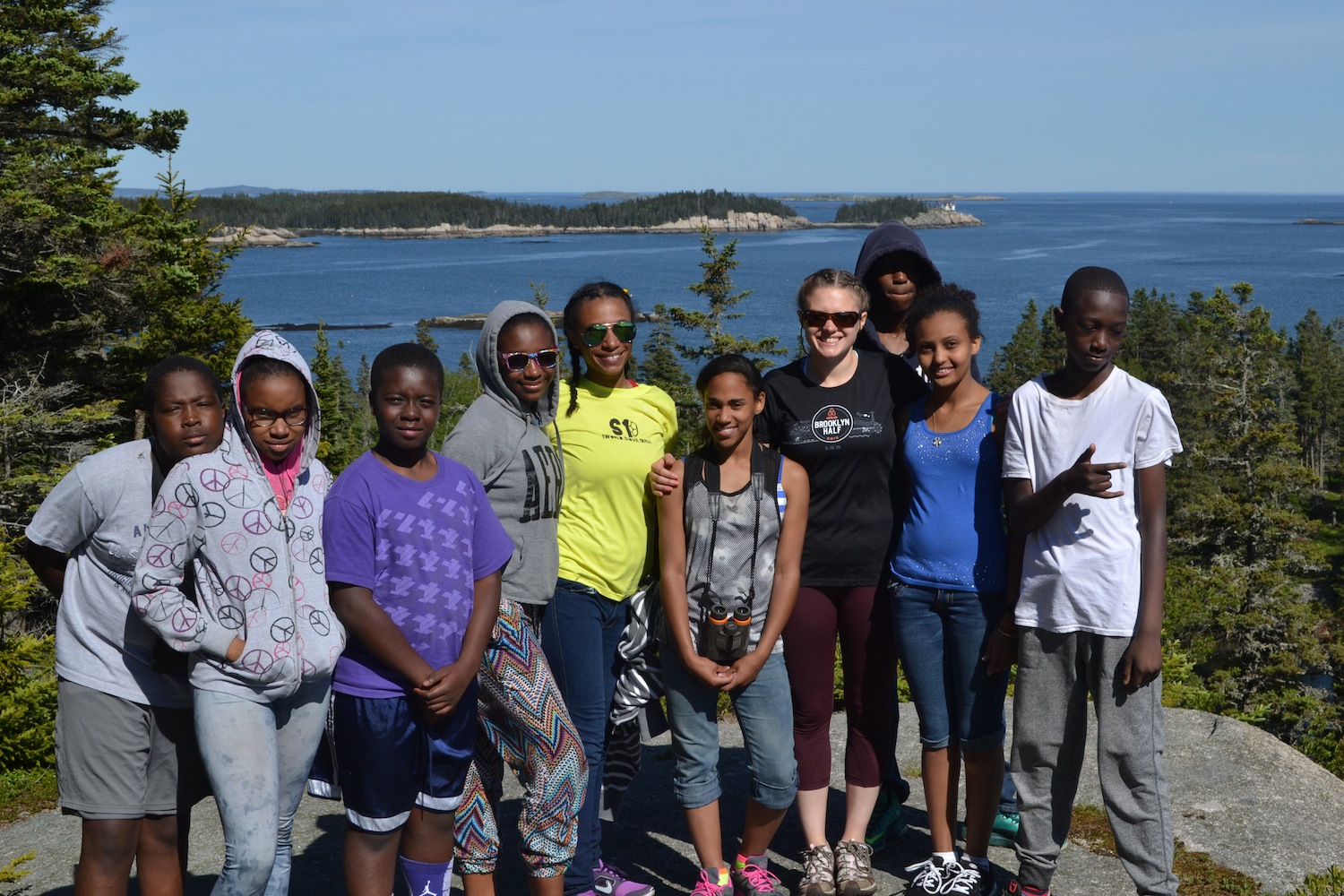 Students from Epiphany School in Boston