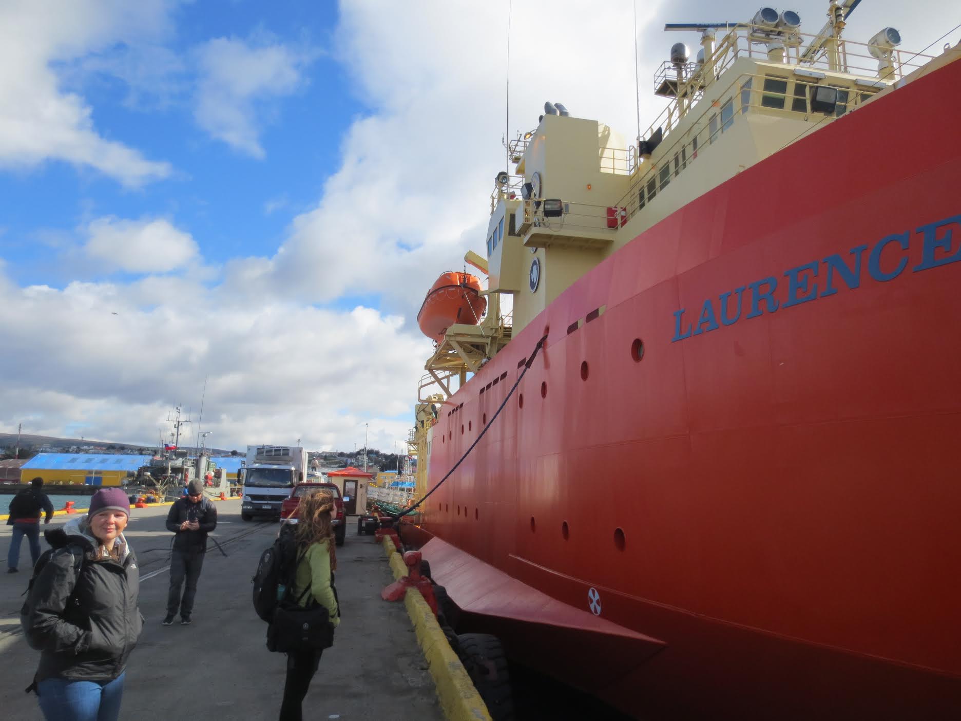 Our vessel: the Laurence M. Gould AKA “the Gould”. 