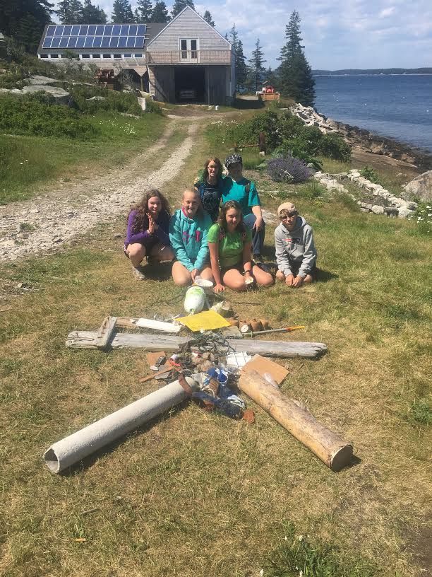 Marine debris sea star created to raise awareness about ocean pollution