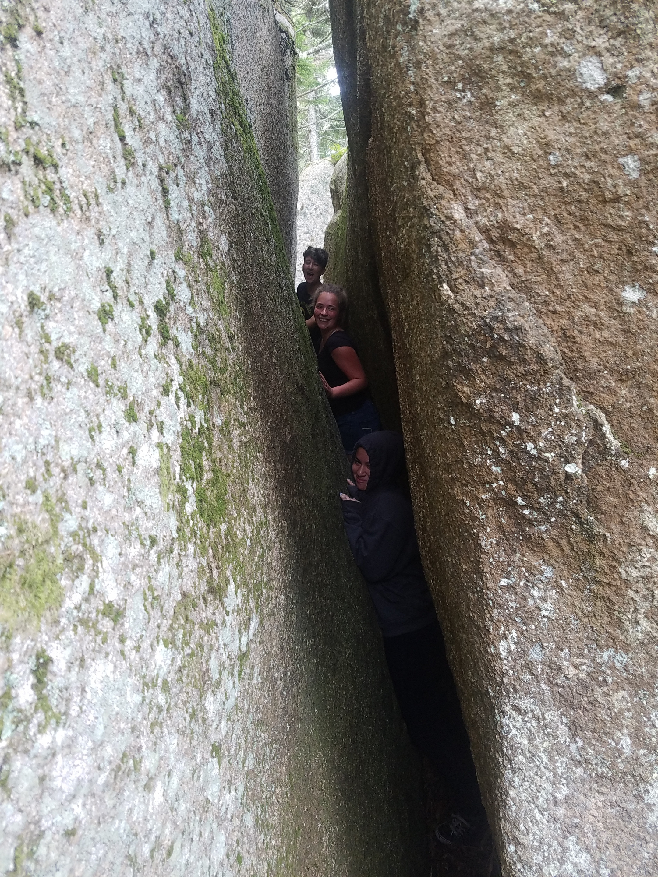 Through the crack