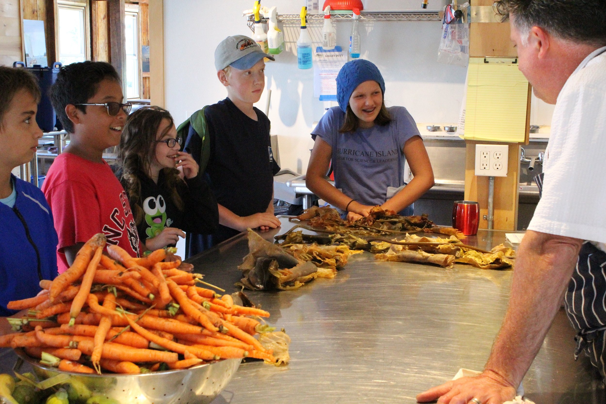 Seaweed chefs make a game plan!