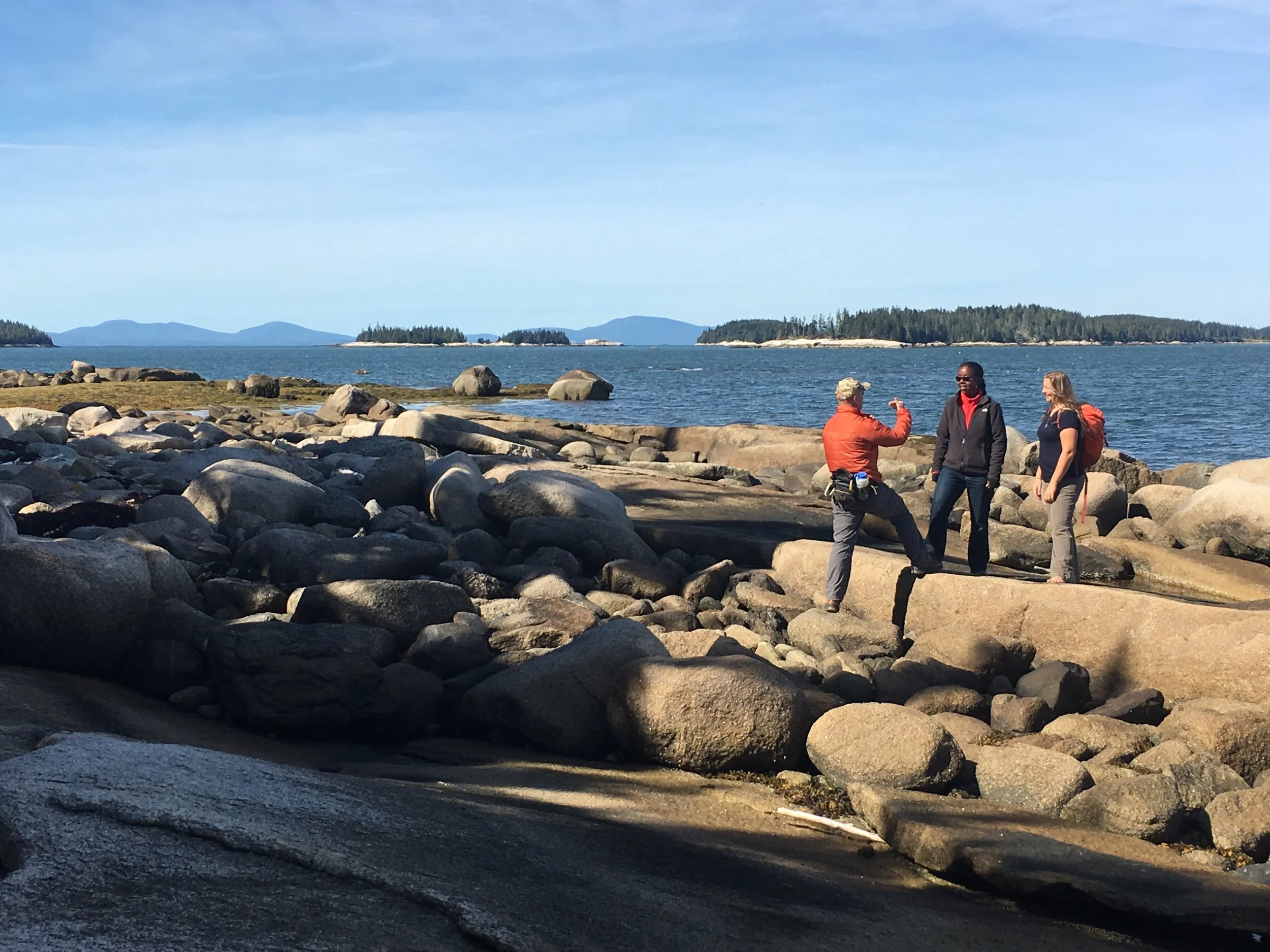 The start of a great partnership: TIOBEC visits Hurricane Island