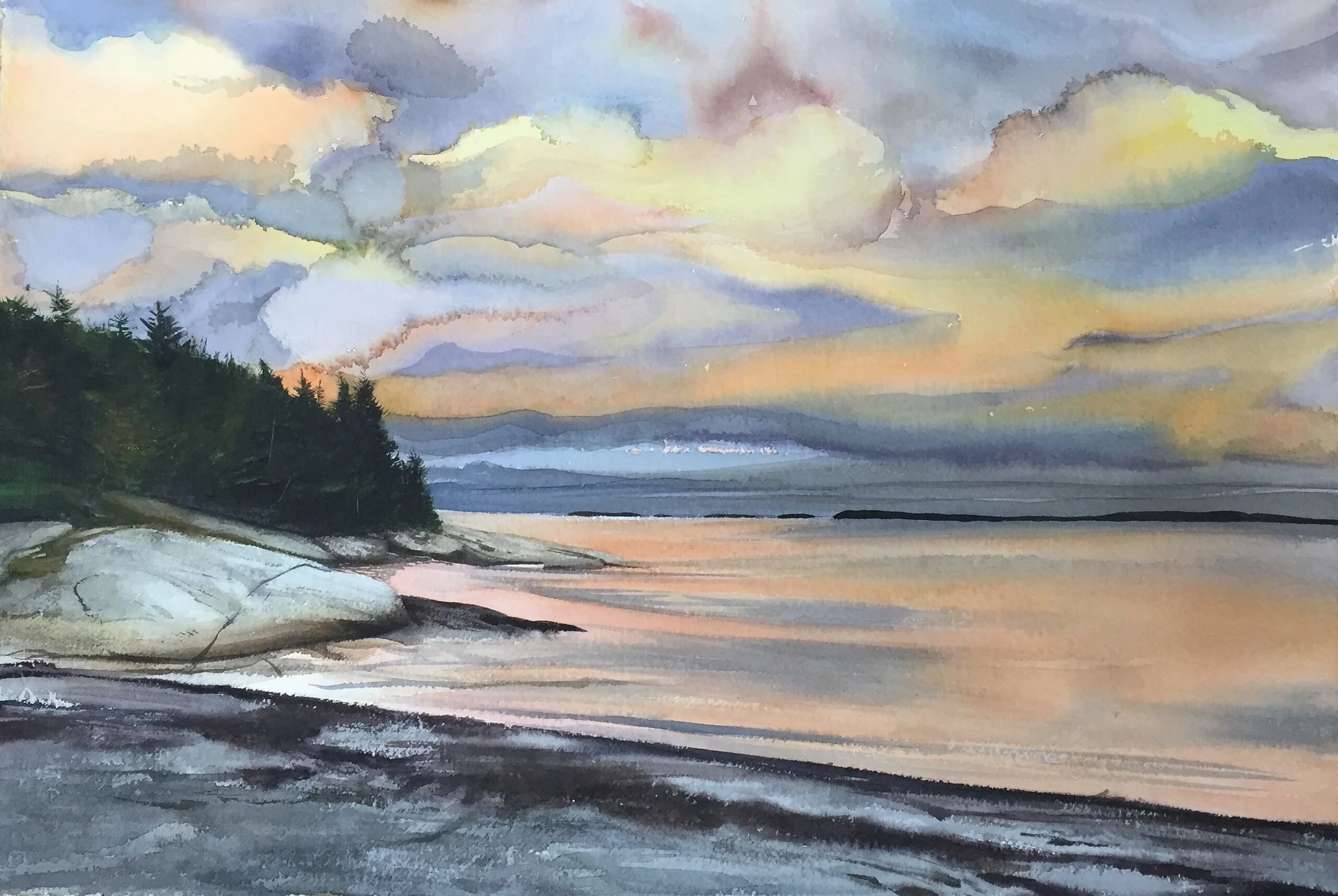 Maine Series - Rockland Birch Branch State Park - Fred Poisson