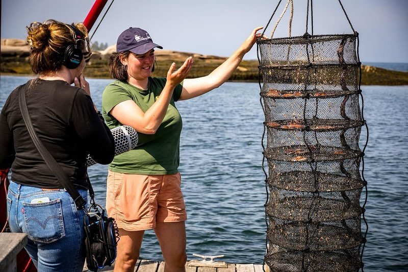 We were ecstatic to host the @islandinstitute&rsquo;s From the Sea Up podcast to focus on innovation in workforce training and education. Hurricane Island Center for Science and Leadership is part of a growing network of programs that support workfor
