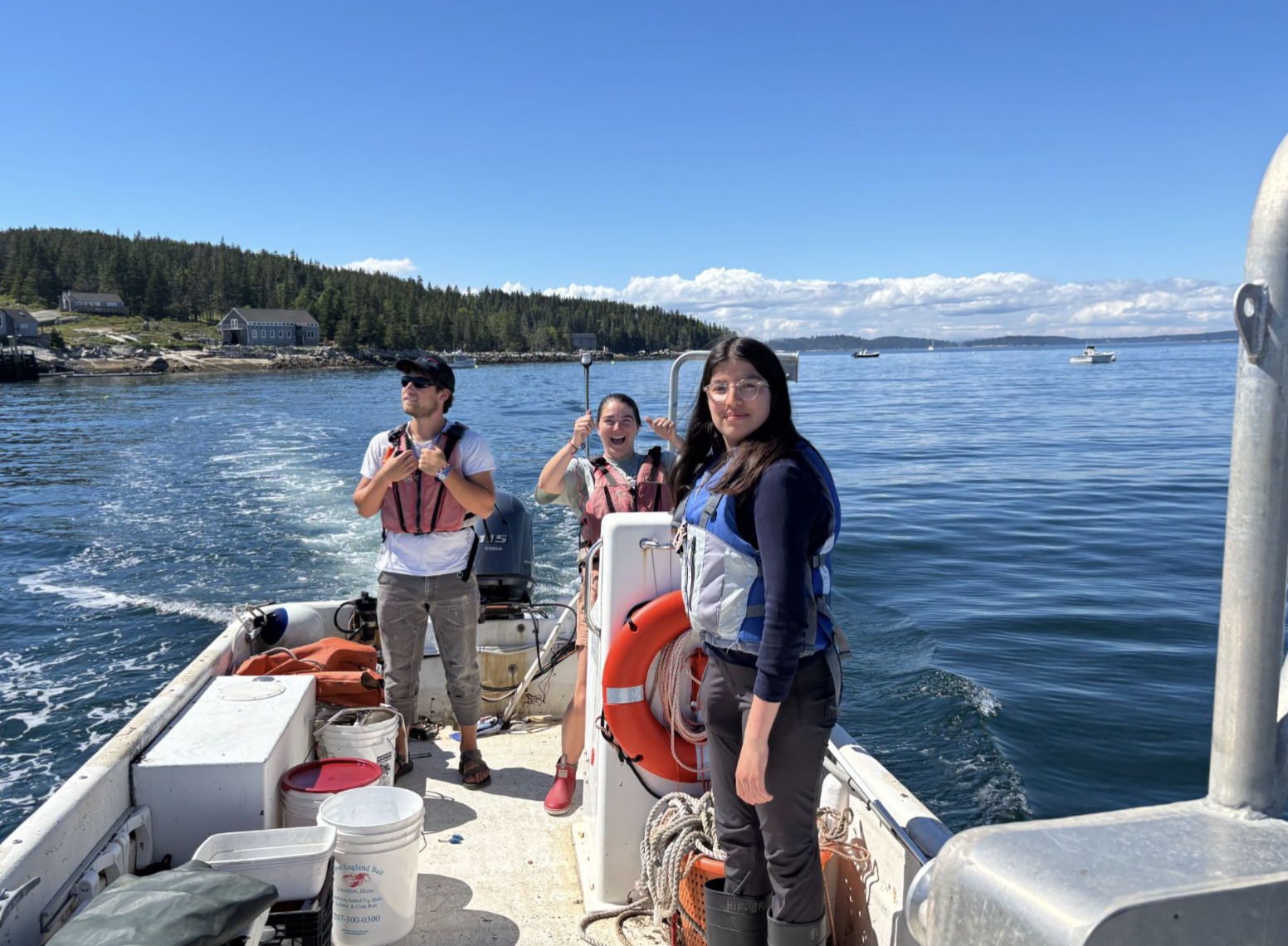 Letters from Hurricane Island: Kazumi Haag, 2026 Research Intern